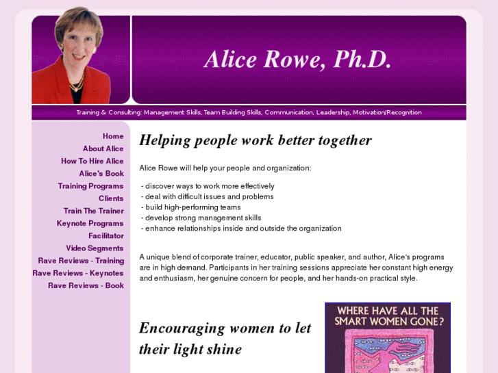 www.alicerowe.com