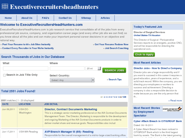 www.executiverecruitersheadhunters.com