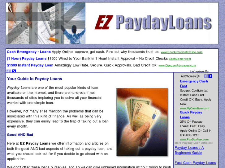 www.ezpaydayloans.net