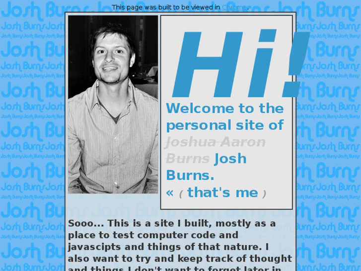 www.iamjoshburns.com