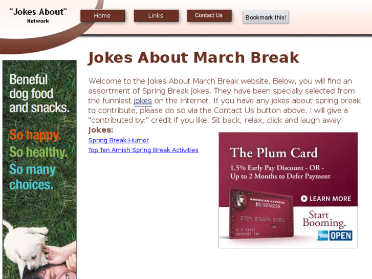 www.jokesaboutmarchbreak.com