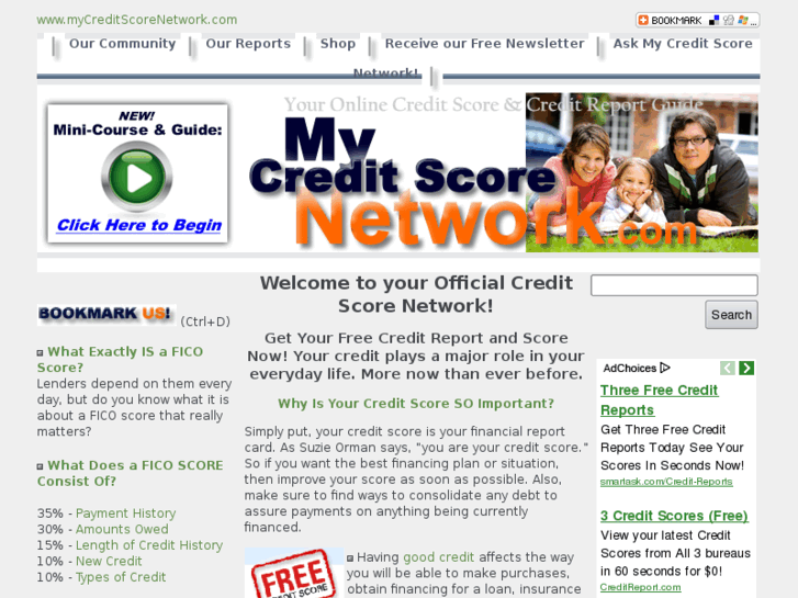 www.mycreditscorenetwork.com