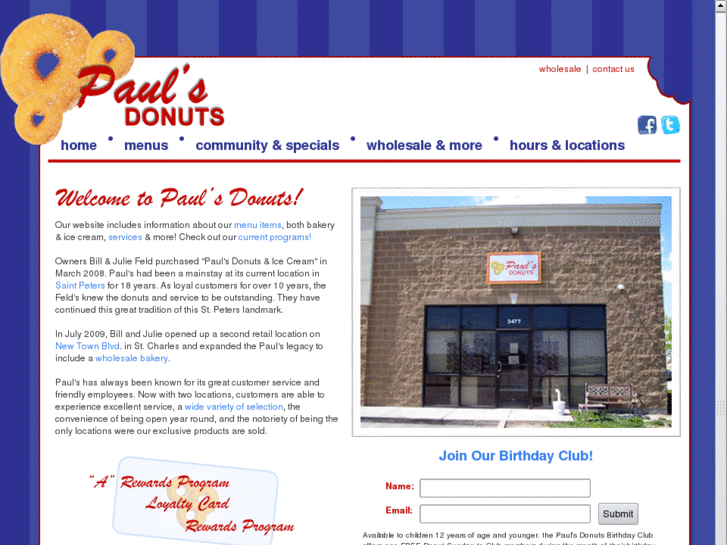 www.paulsdonuts.com