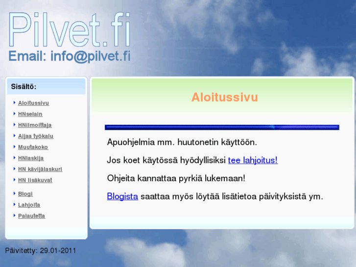 www.pilvet.fi