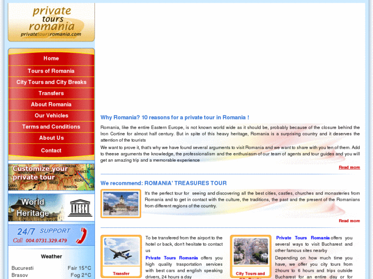 www.privatetoursromania.com