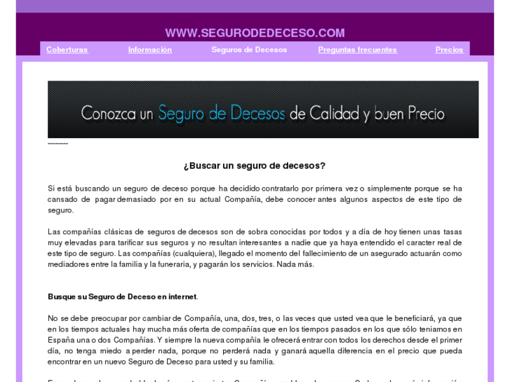 www.segurodedeceso.com