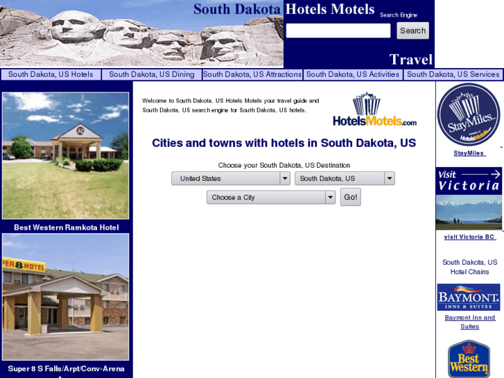 www.southdakotahotelsmotels.com