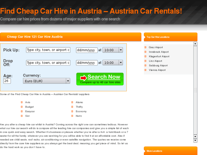 www.121carhireaustria.com