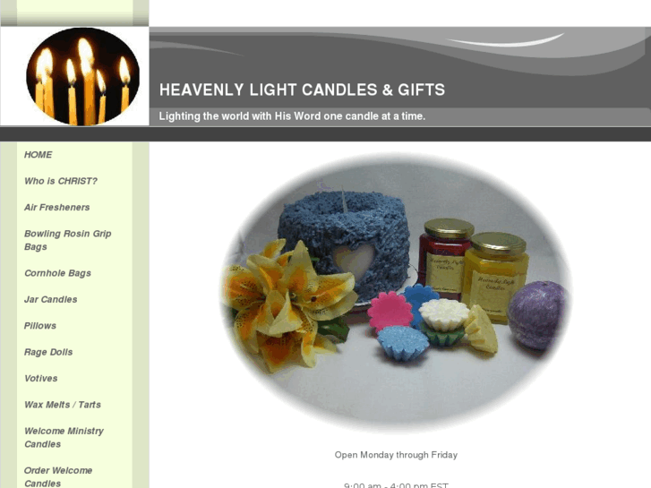 www.candlesbyheavenlylight.com