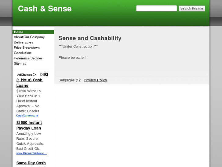 www.cashandsense.net