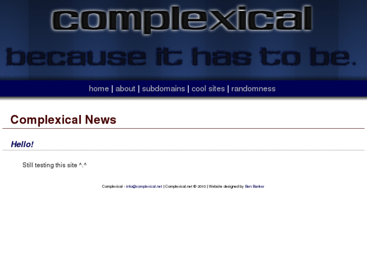 www.complexical.net