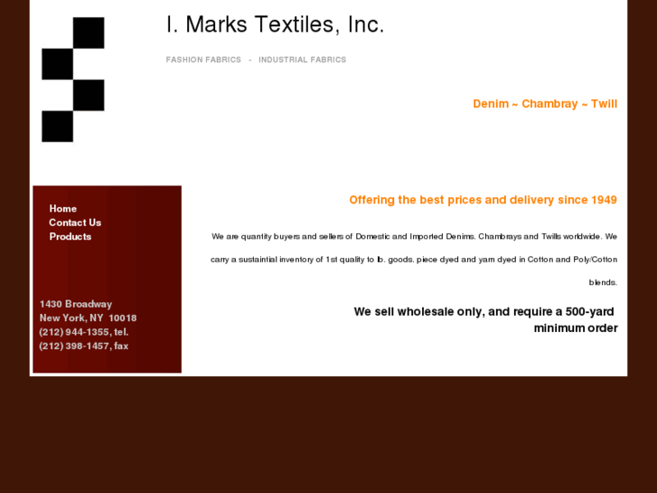 www.imarkstextiles.com