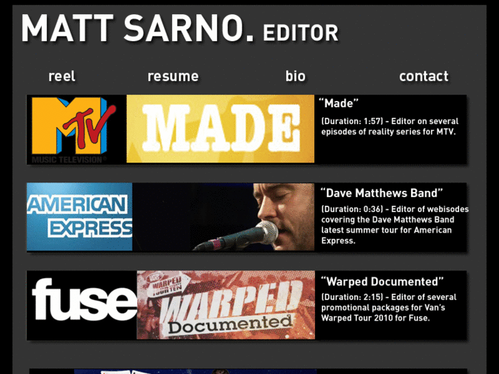 www.mattsarno.com