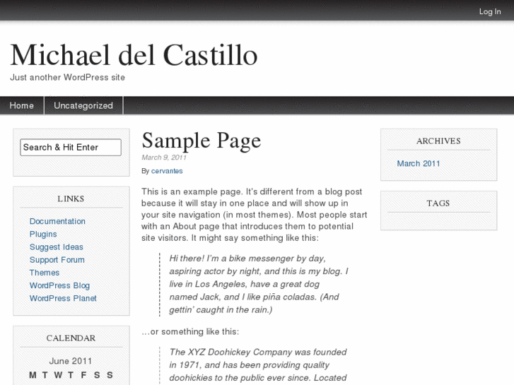 www.michaeldelcastillo.com
