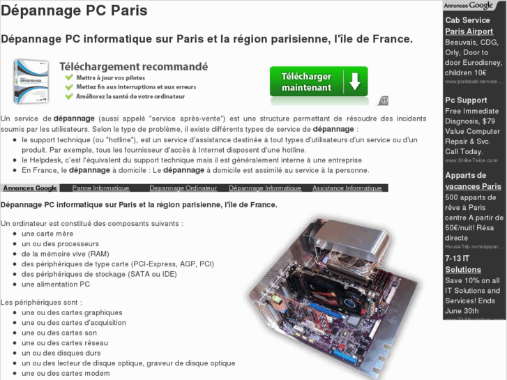 www.pc-depannage-paris.com