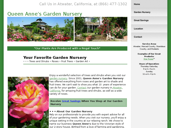 www.queenannesgardennursery.com