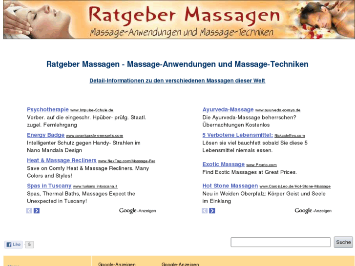 www.ratgeber-massagen.com