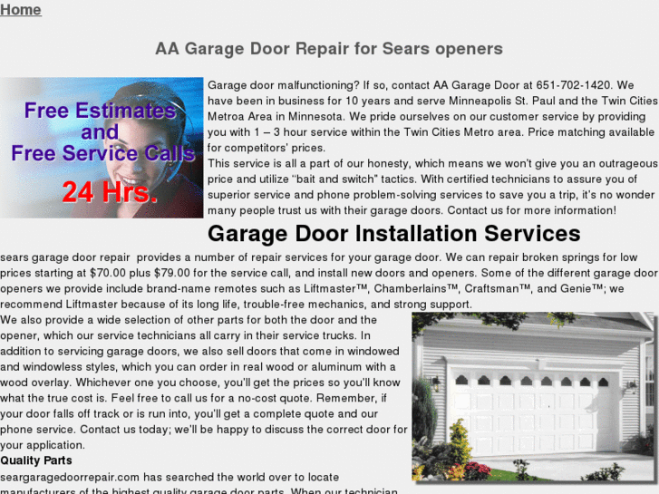 www.seargaragedoorrepair.com