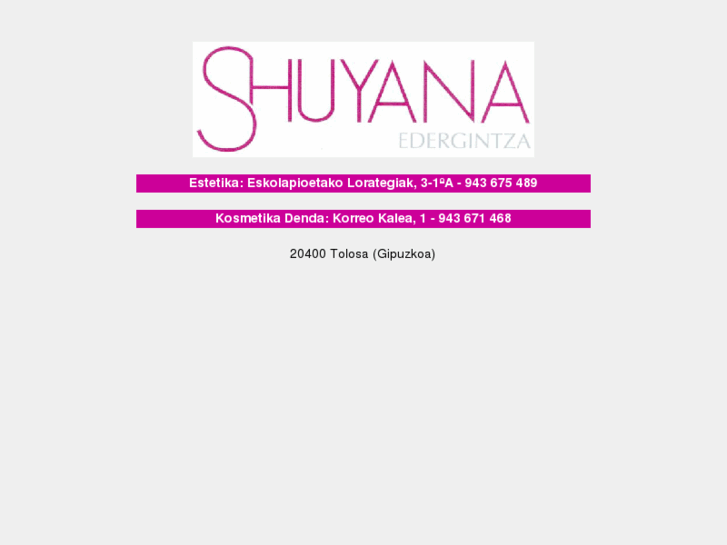 www.shuyana.com