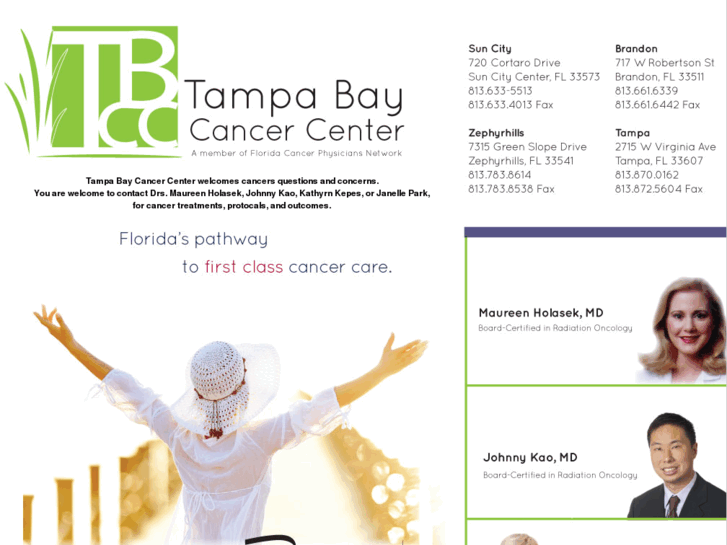 www.tampabaycancercenter.com