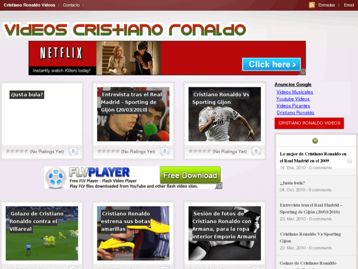 www.videoscristianoronaldo.es