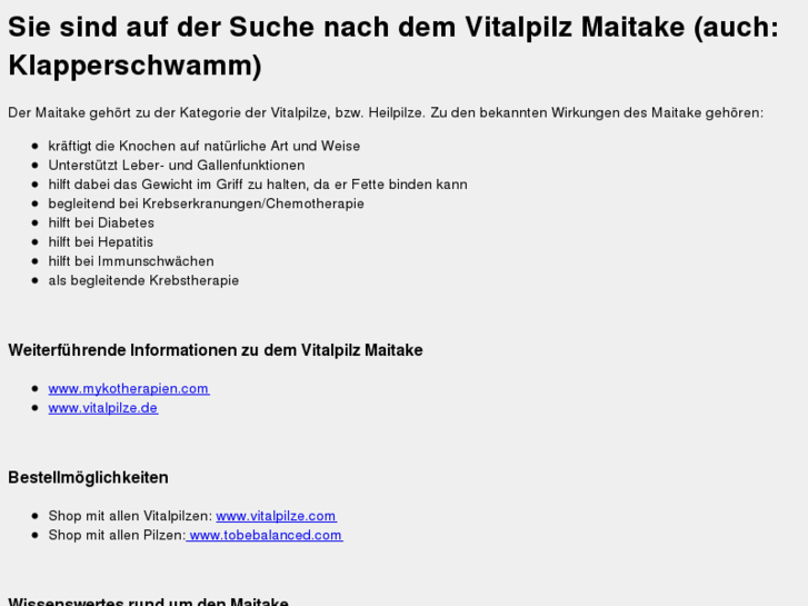 www.vitalpilz-maitake.com