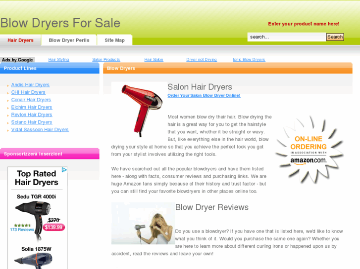 www.blowdryersforsale.com