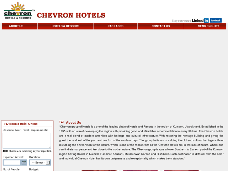 www.chevronhotels.com