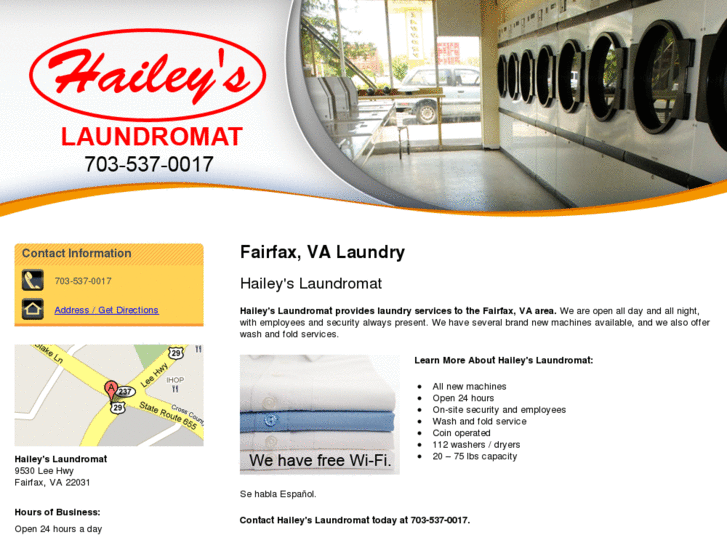 www.haileyslaundromat.com