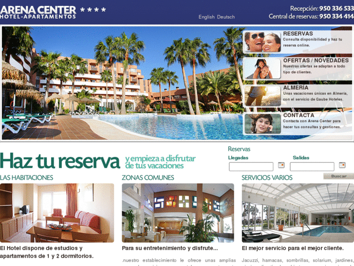 www.hotelarenacenter.com