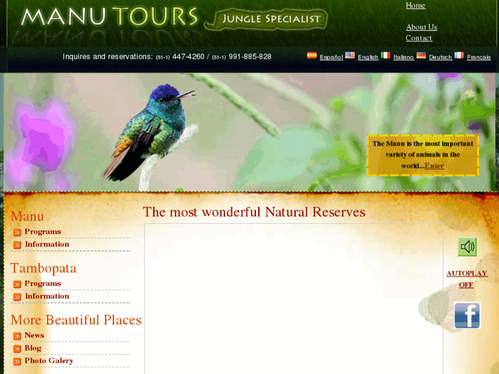 www.manutours.com