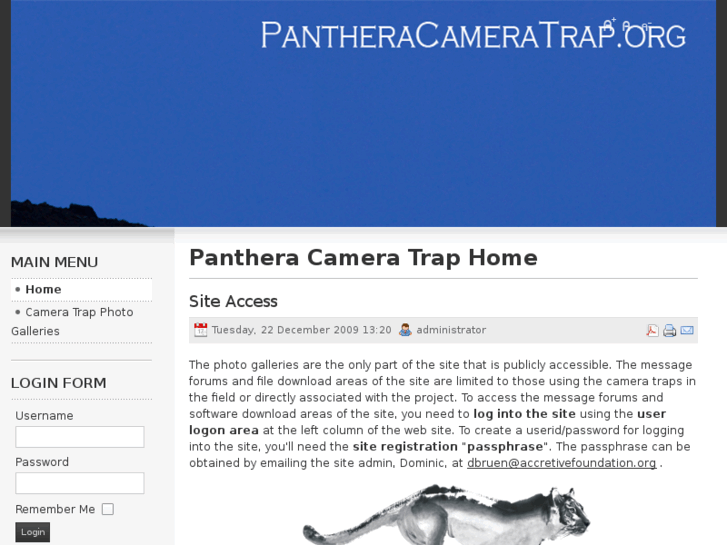 www.pantheracameratrap.org