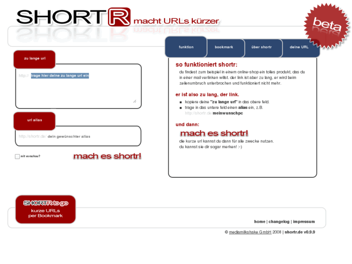 www.shortr.de