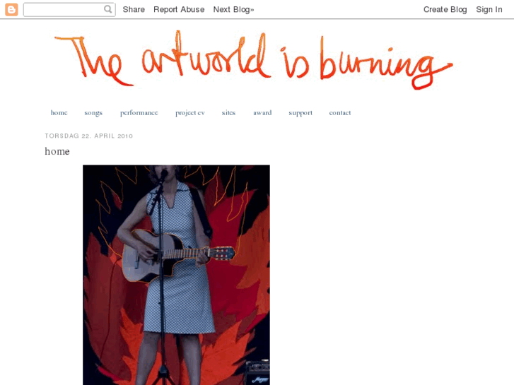 www.theartworldisburning.com