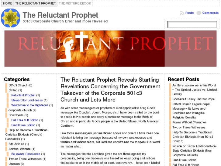 www.thereluctantprophet.com