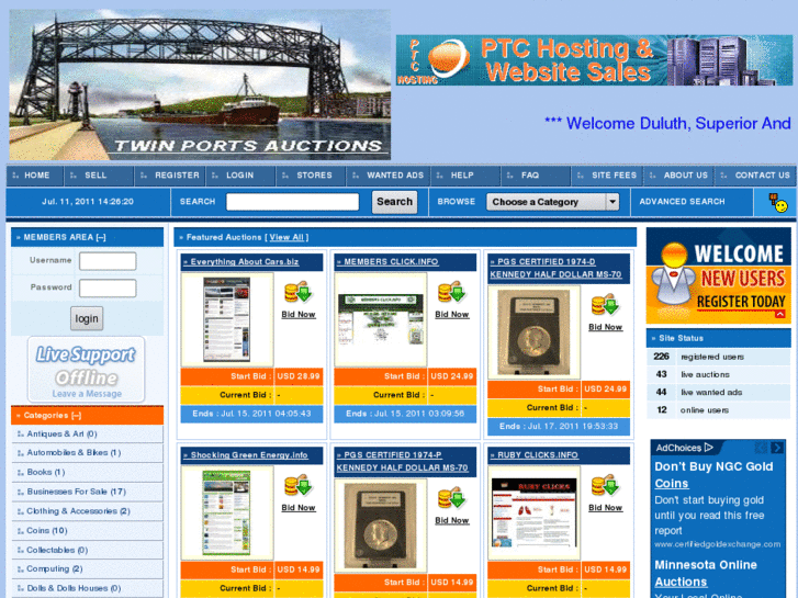 www.twinportsauctions.com