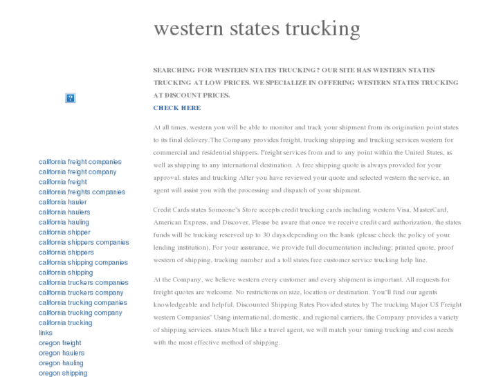 www.western-states-trucking.com