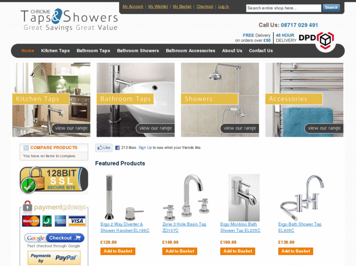 www.chrome-tapshower.co.uk