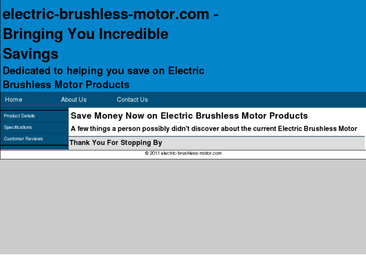 www.electric-brushless-motor.com