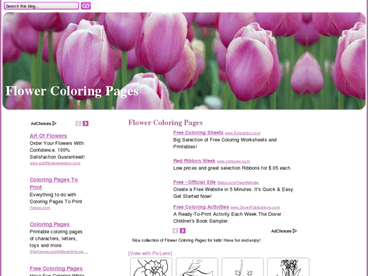 www.flowercoloringpages.net