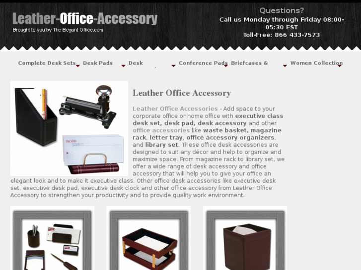 www.leather-office-accessory.com