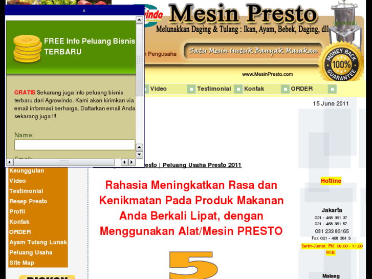 www.mesinpresto.com