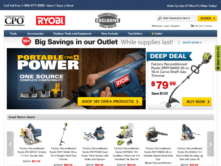 www.ryobioutlet.com