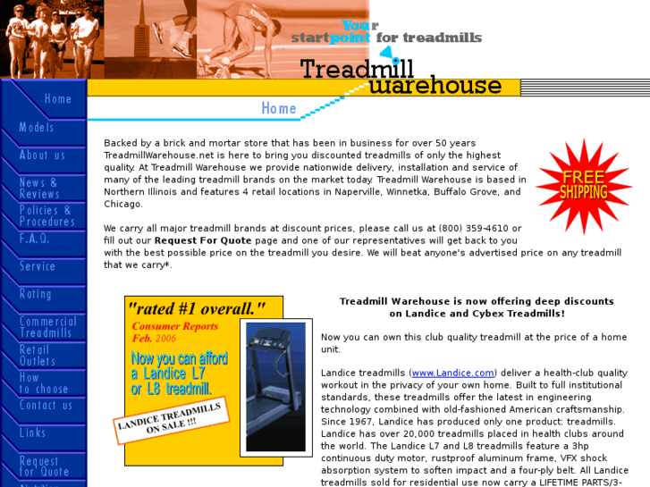 www.treadmillwarehouse.net