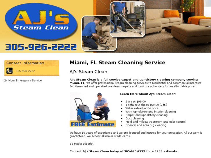 www.ajscleansteam.com