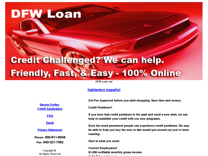 www.dfwloan.net