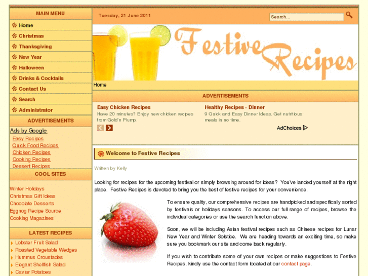 www.festiverecipes.com