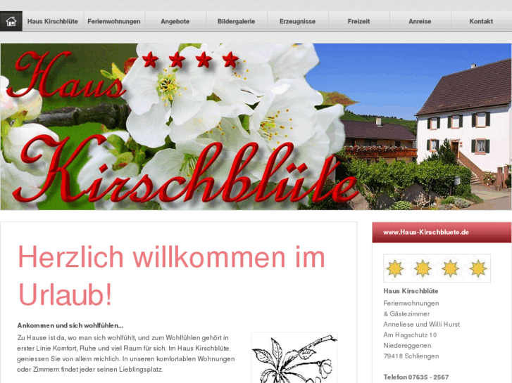 www.haus-kirschbluete.de