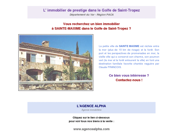 www.immobilier-sainte-maxime-83120.com