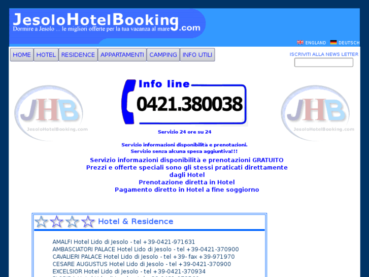 www.jesolohotelbooking.com